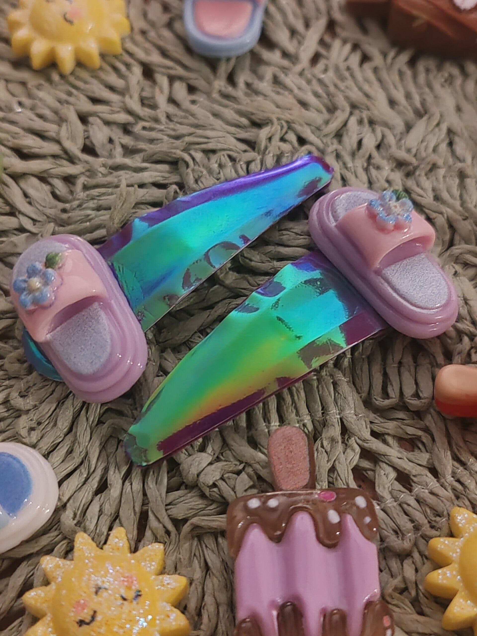barrettes claquettes