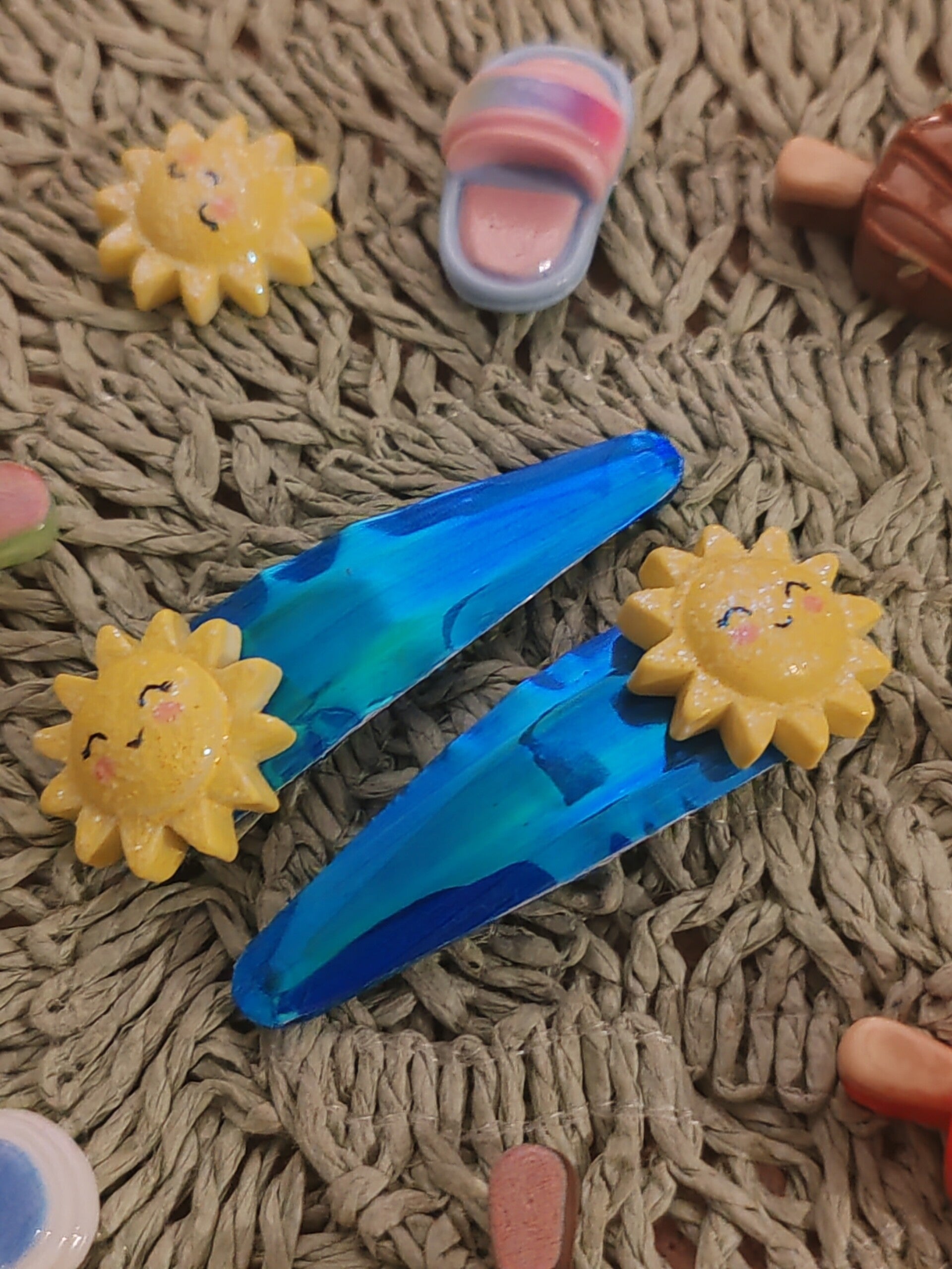 barrettes ensoleillées
