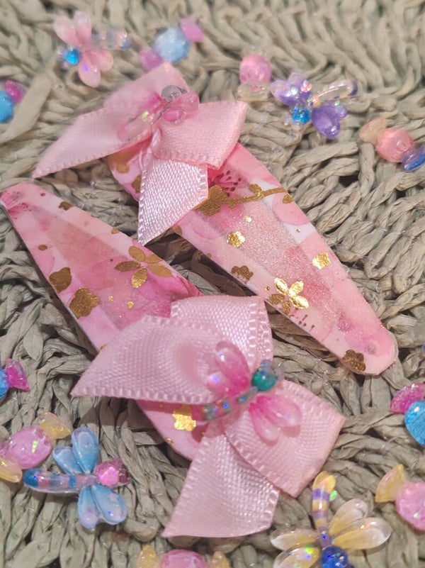 barrettes libellules