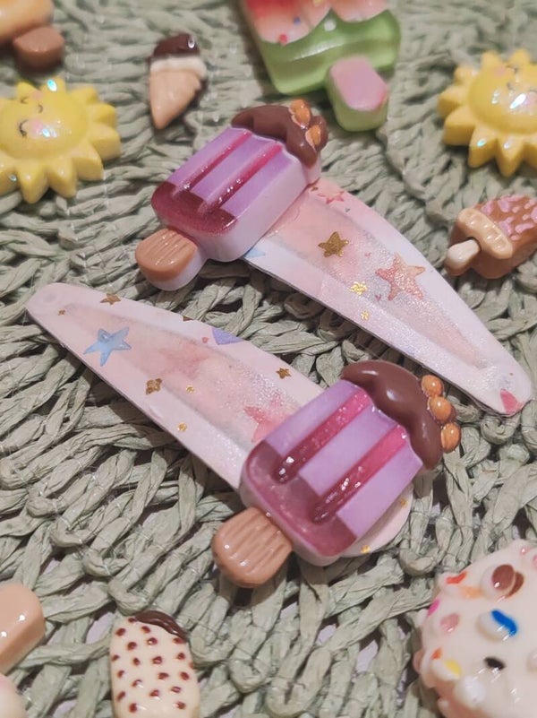 barrettes glacées