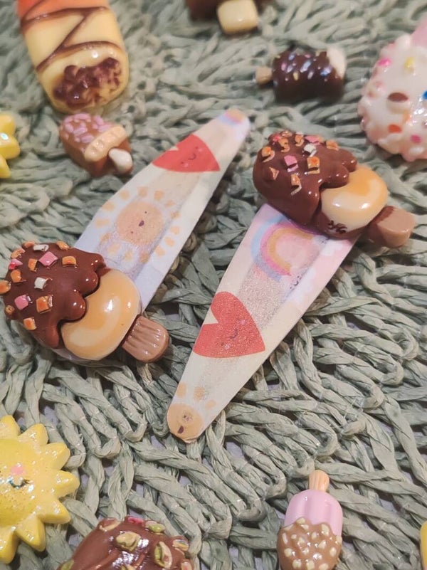 barrettes glacées chocolat