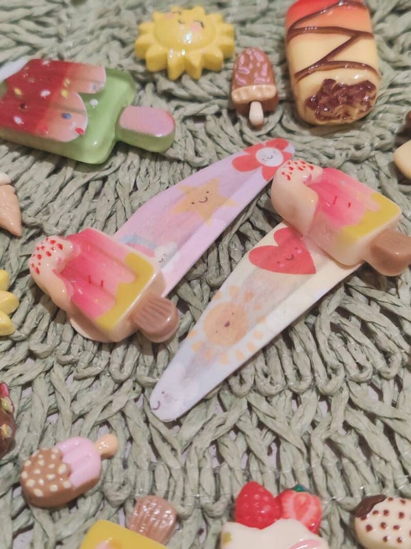 barrettes crèmes vanillés