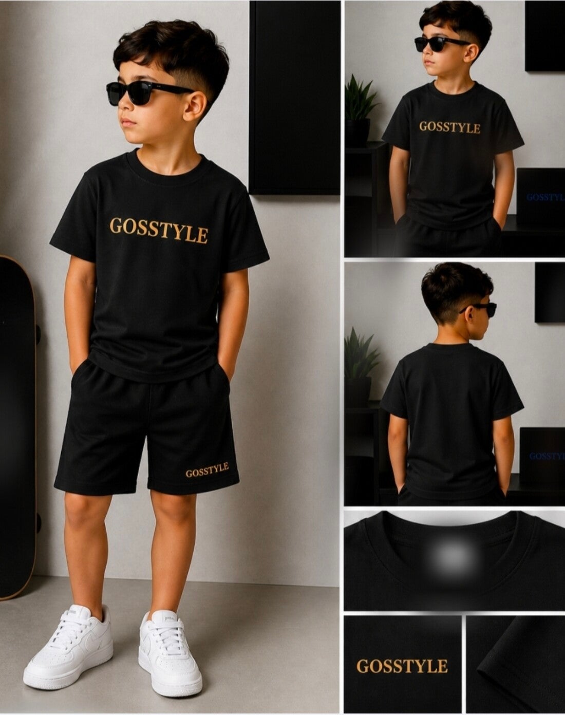 Ensemble noir gosstyle