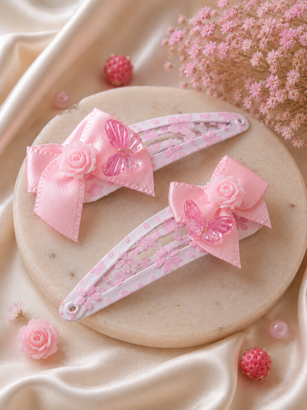 barrettes papillons