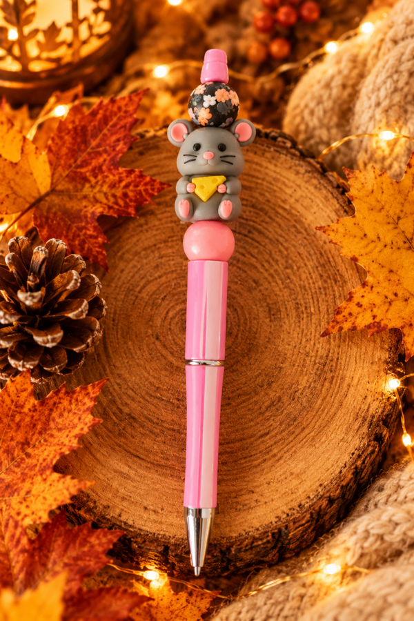 Stylo scintillant souris