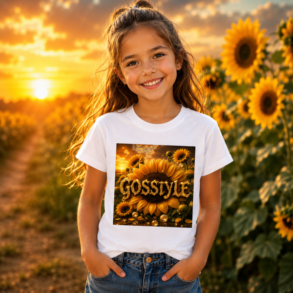 T-shirt tournesols