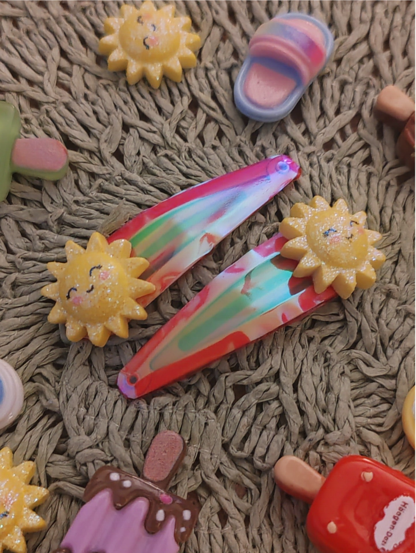 barrettes ensoleillées
