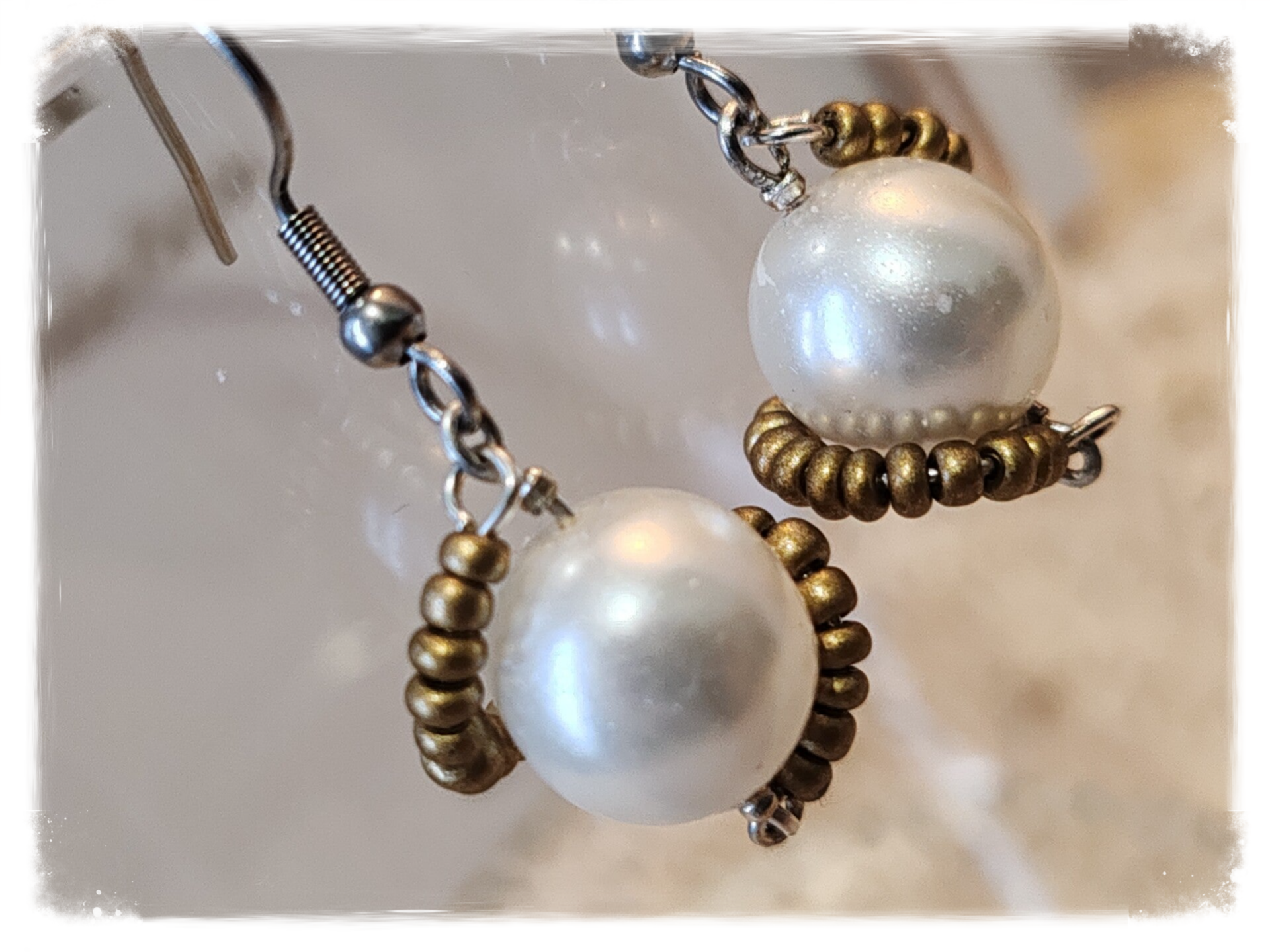 BOUCLE D'OREILLE PERLE