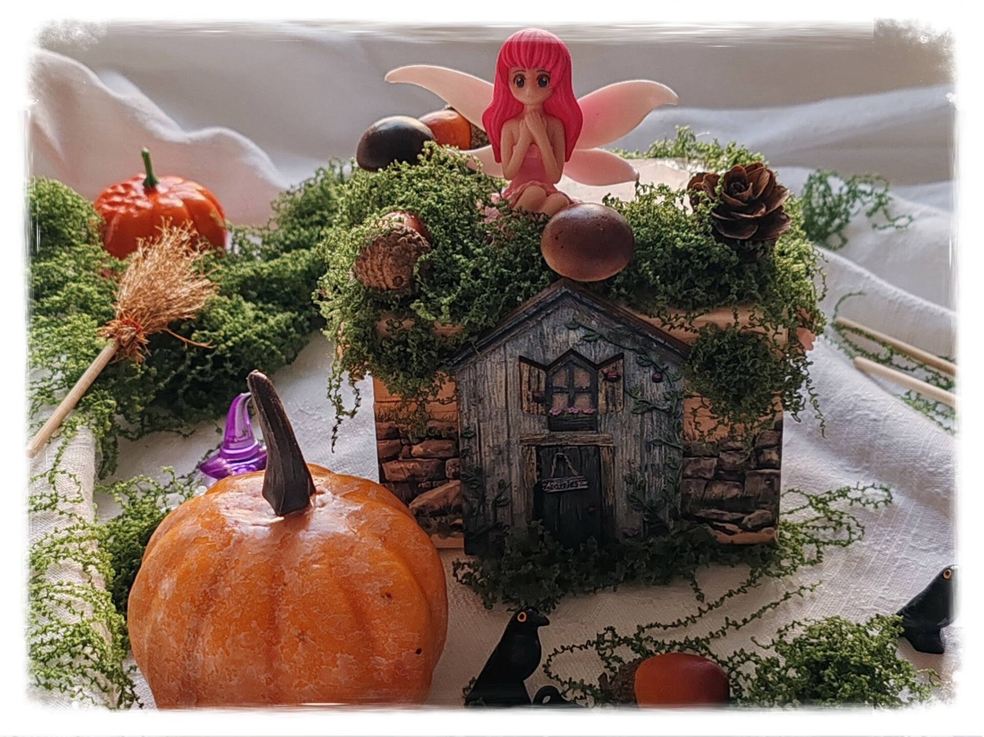 BOÎTE À BIJOUX FÉE ROSE