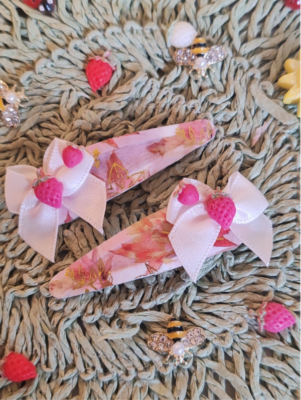 barrettes fraises