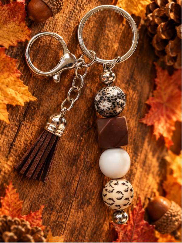 Porte-clés couleurs d'automne
