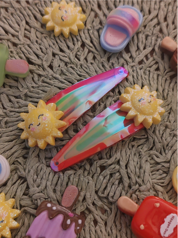 barrettes ensoleillées