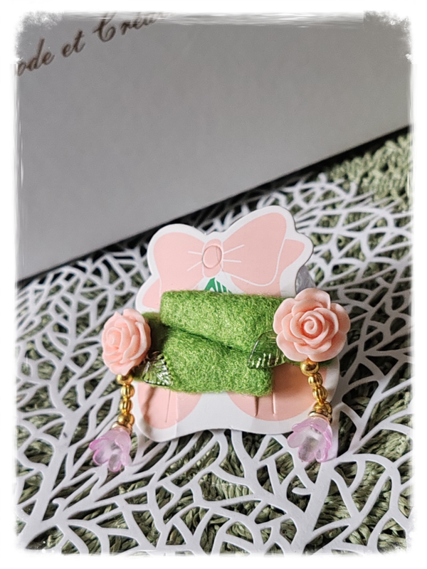 BARRETTES FLEURS