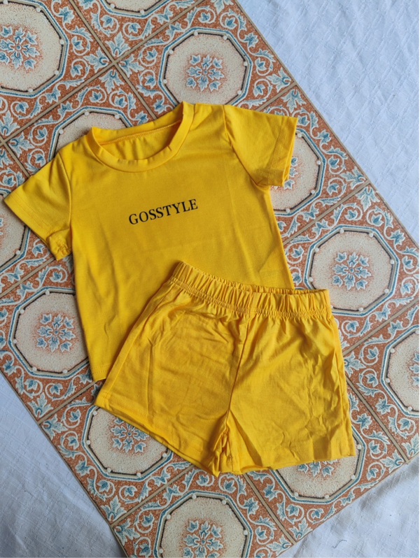 ensemble jaune