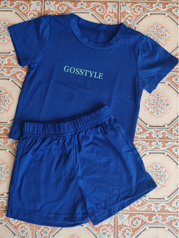 ensemble bleu azur