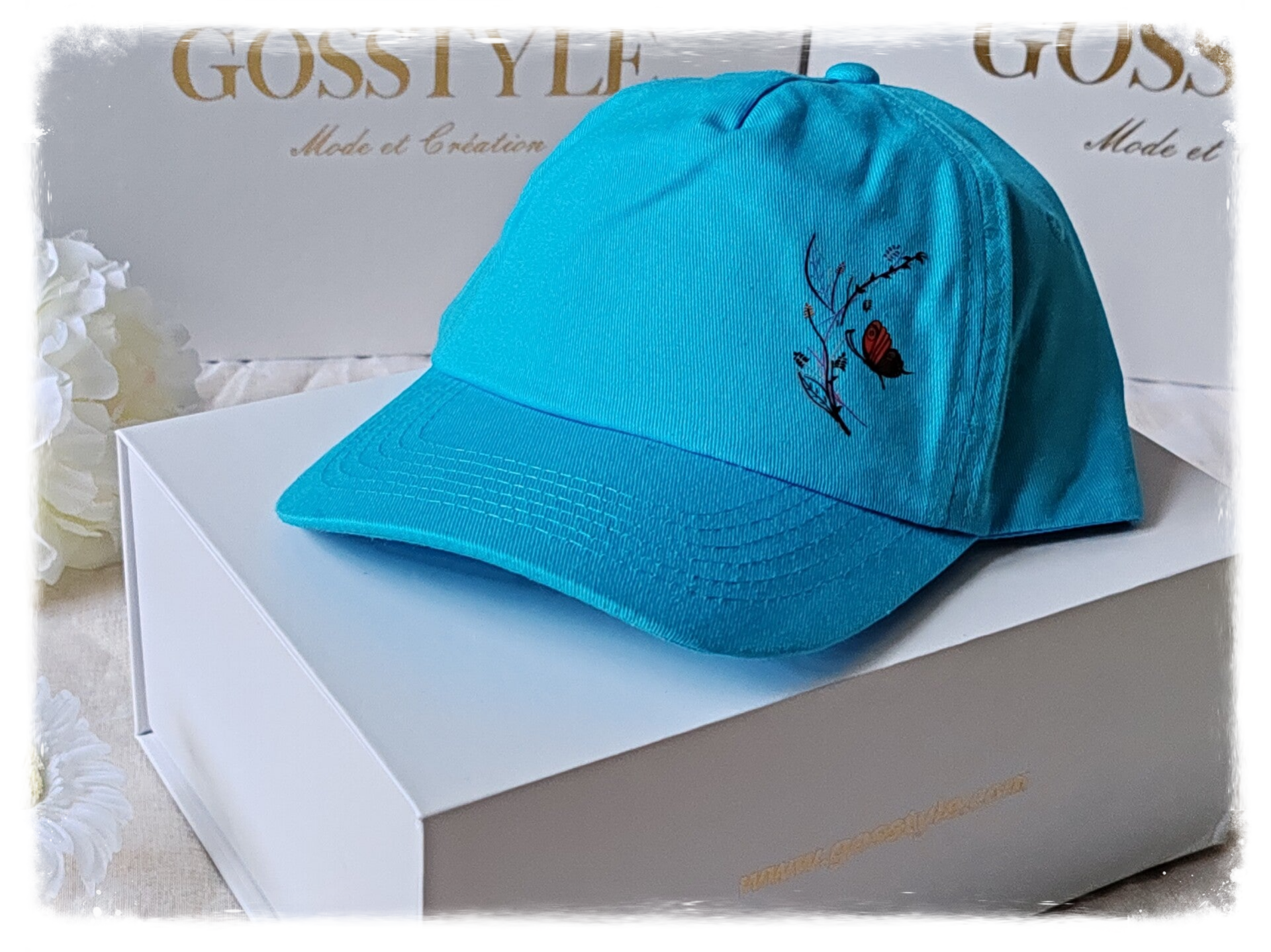 Casquette bleu