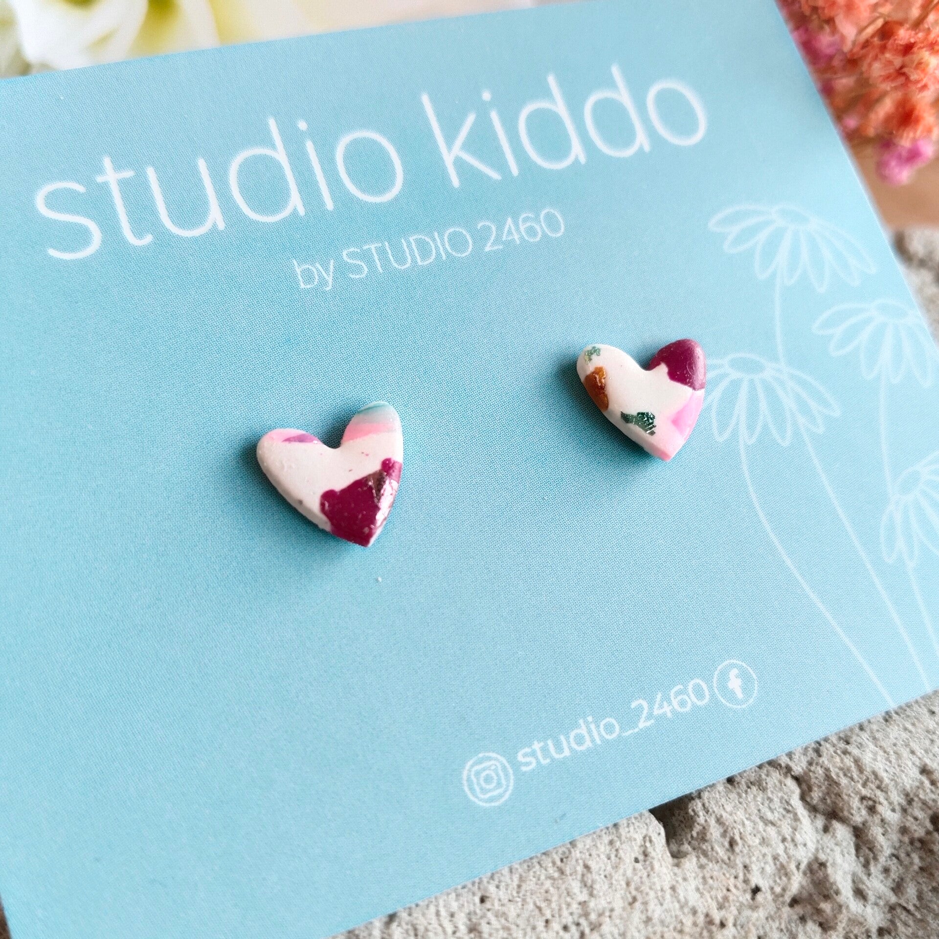Studio Kiddo confetti hart medium
