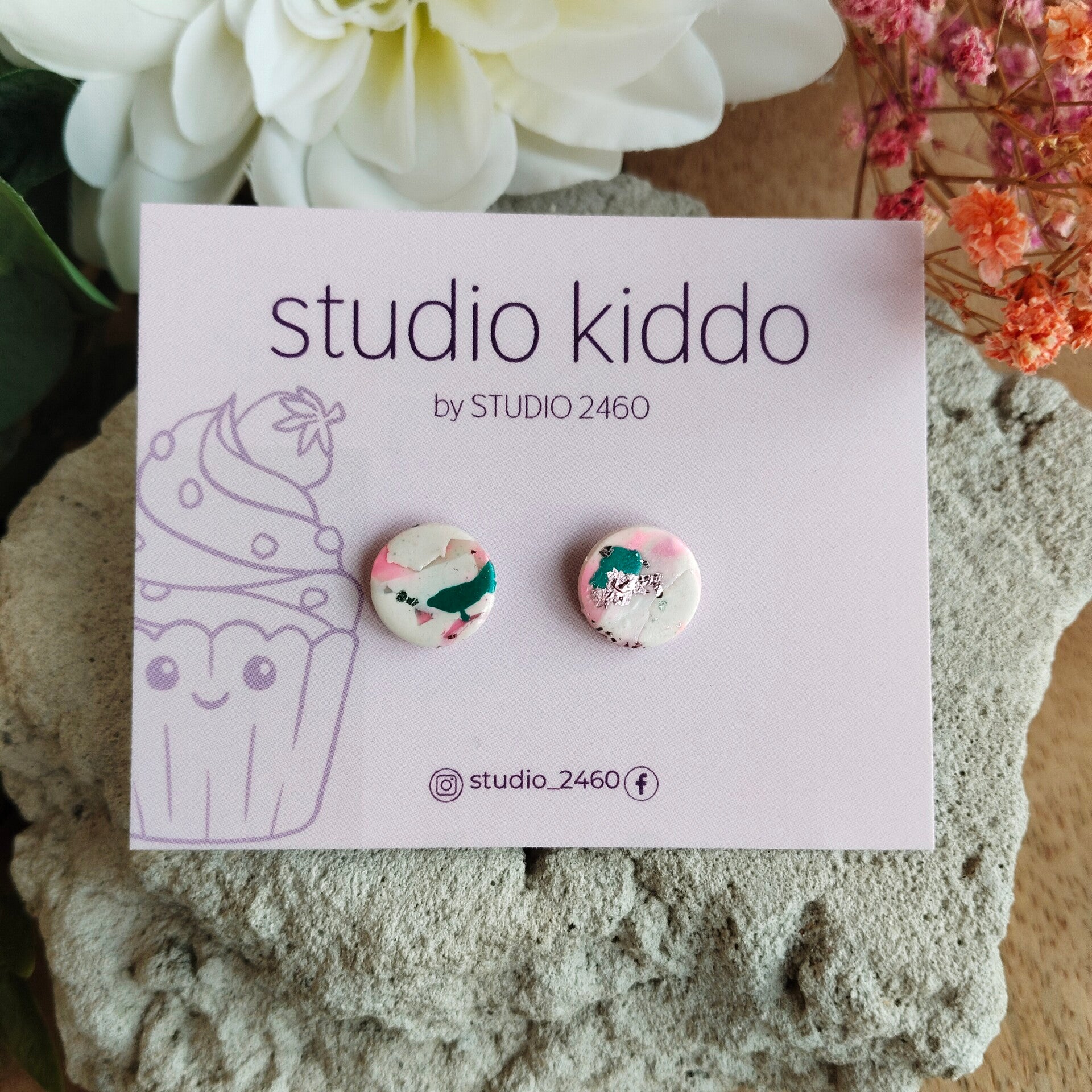 Studio Kiddo confetti rond medium