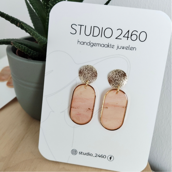 Caramel marble 'Ellie'