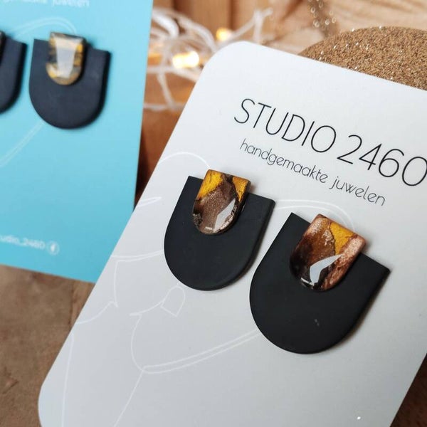 Studio 2460 Classics 'Elsa' zwart, bordeaux of blauw