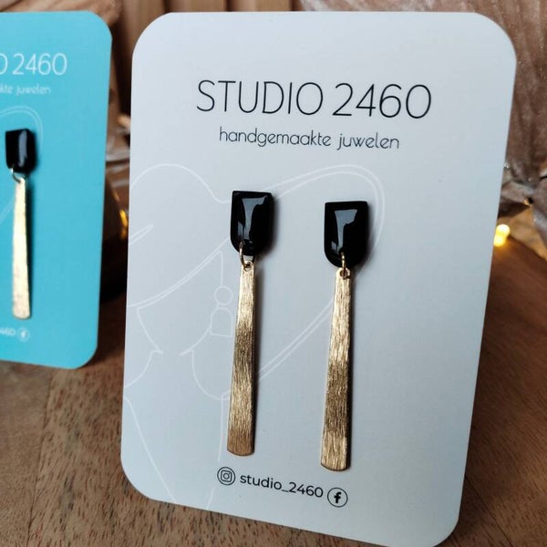 Studio 2460 Classics 'Charlotte' effen zwart, bordeaux of blauw