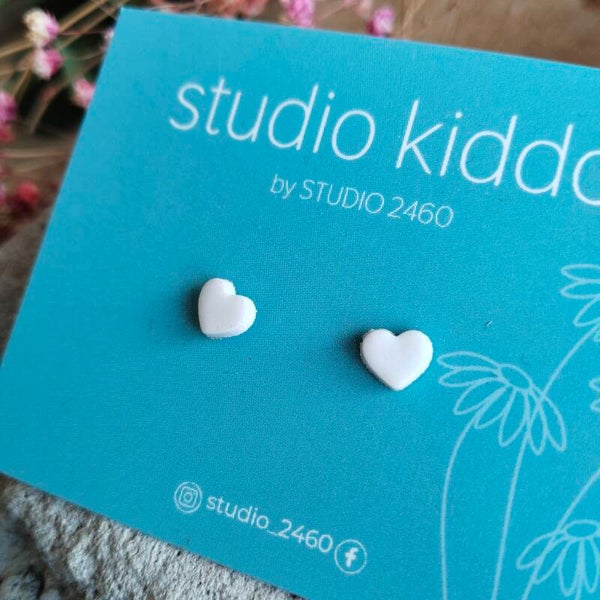 Studio Kiddo minihartjes wit
