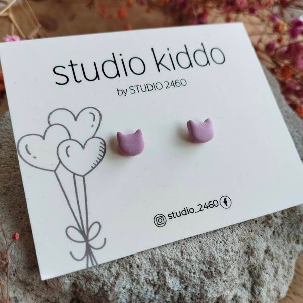 Studio Kiddo mini poesjes paars