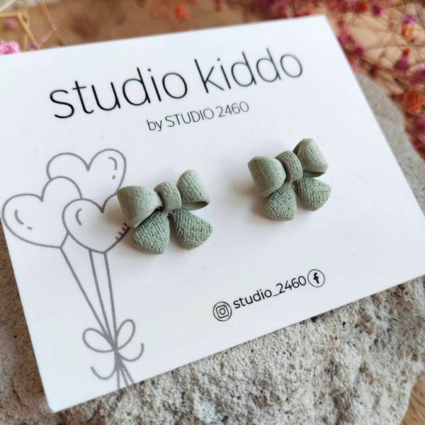 Studio Kiddo strikjes groen