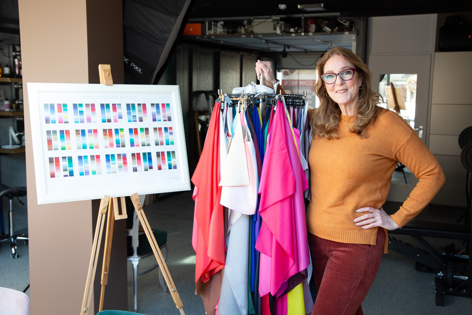 Make-up workshop in de studio van Daysee Poppy