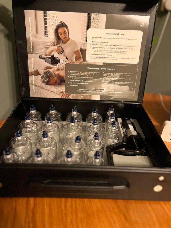 Cupping set lichaam incl. digitale cursus