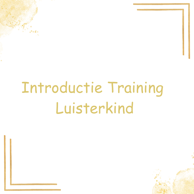 Mini Workshop Luisterkind
