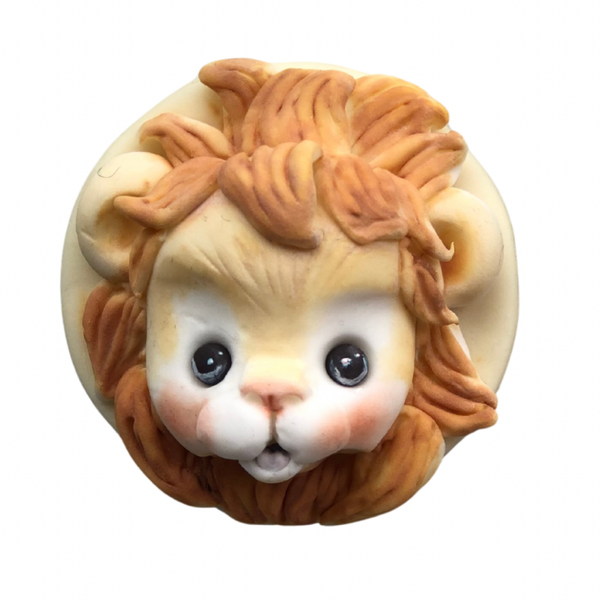 Cupcake topper leeuw