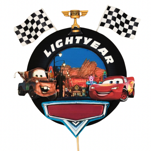 Taart Topper Disney’s Cars