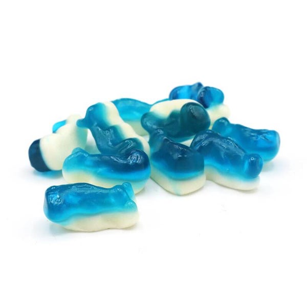 Mini Dolfijntjes – Blauwe Fruitgom