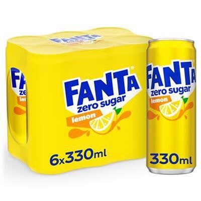 Fanta Lemon Zero Sugar 330 ml