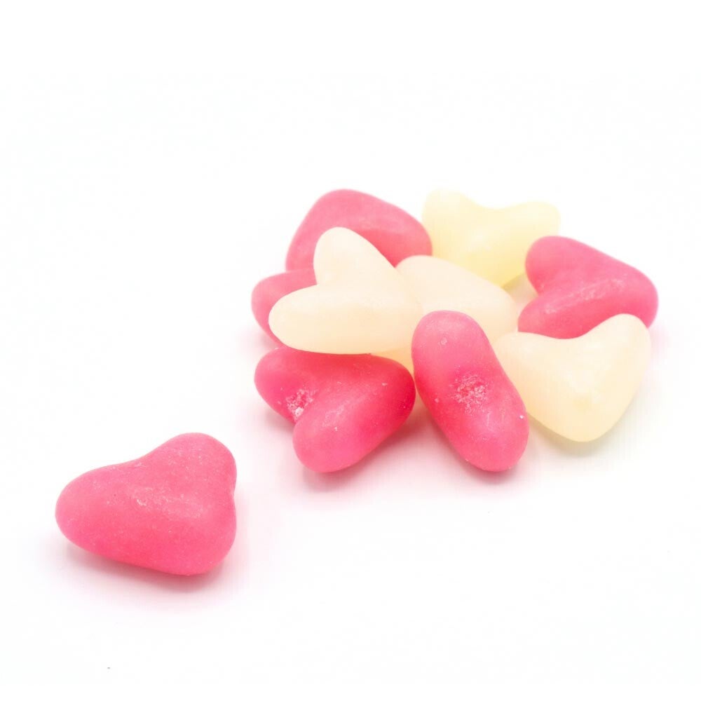 Witte & Roze Liefdeshartjes