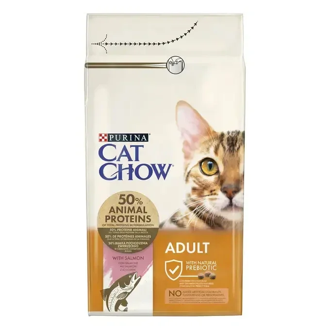 PURINA® CAT CHOW® Adulto con Salmón (CAT 15KG)