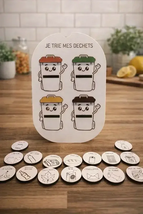 Petit insert trofast je trie mes déchets
