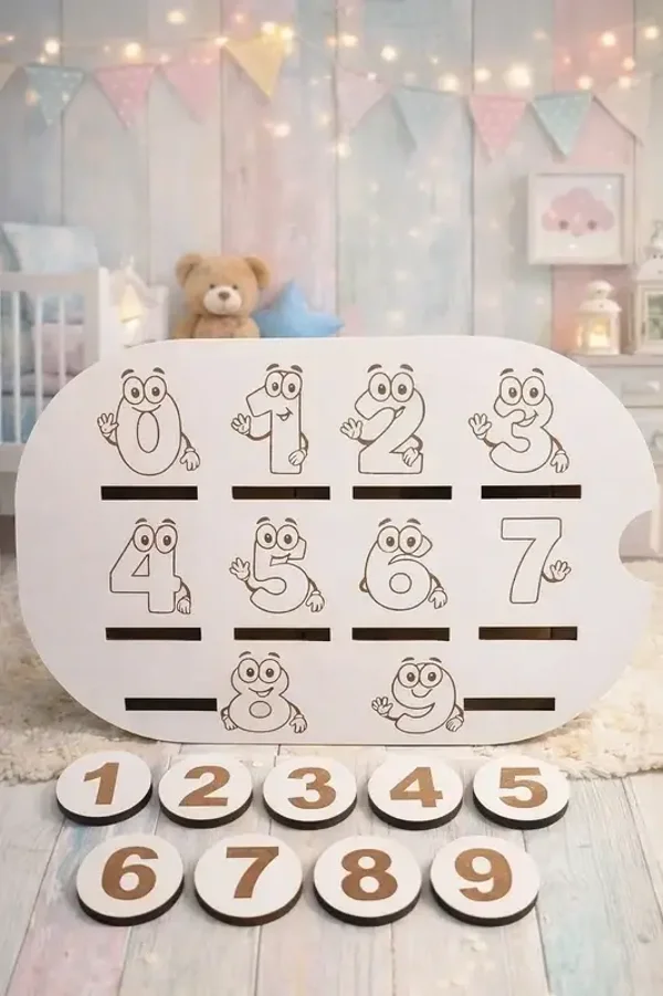 Petit insert trofast les nombres rigolos