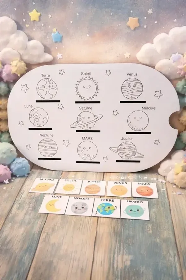 Petit insert trofast les planètes