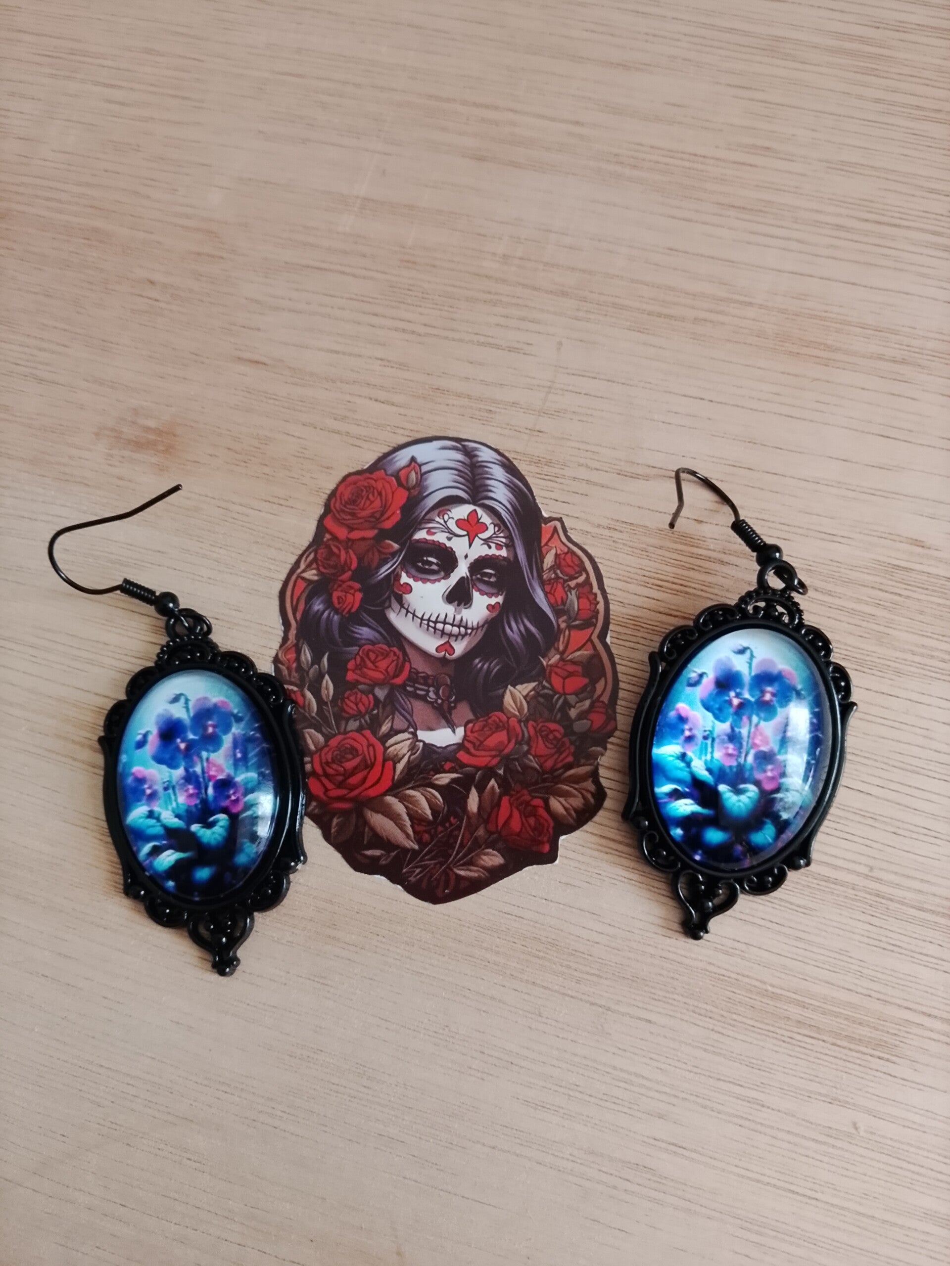 Boucles d'oreilles gothiques