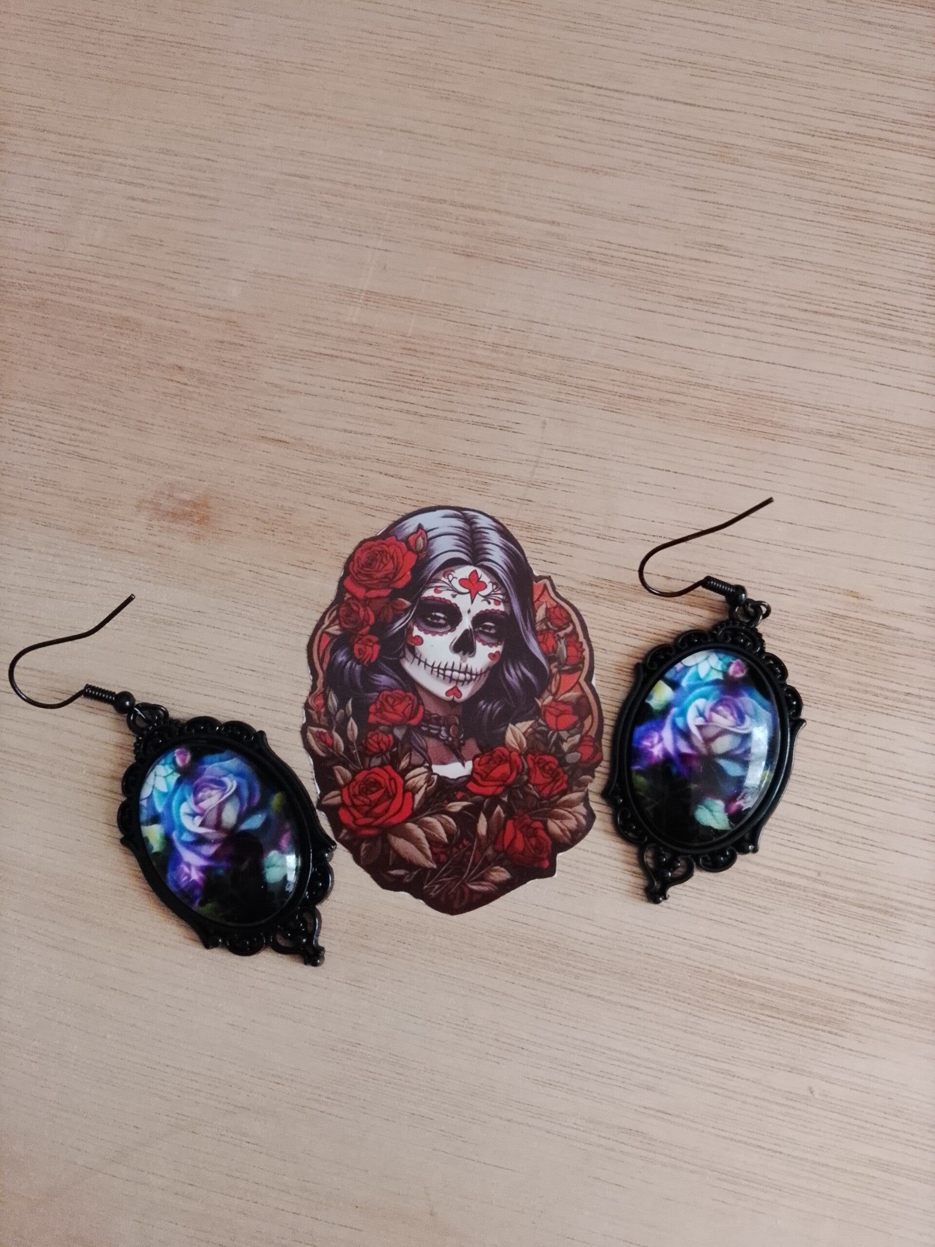 Boucles d'oreilles gothiques
