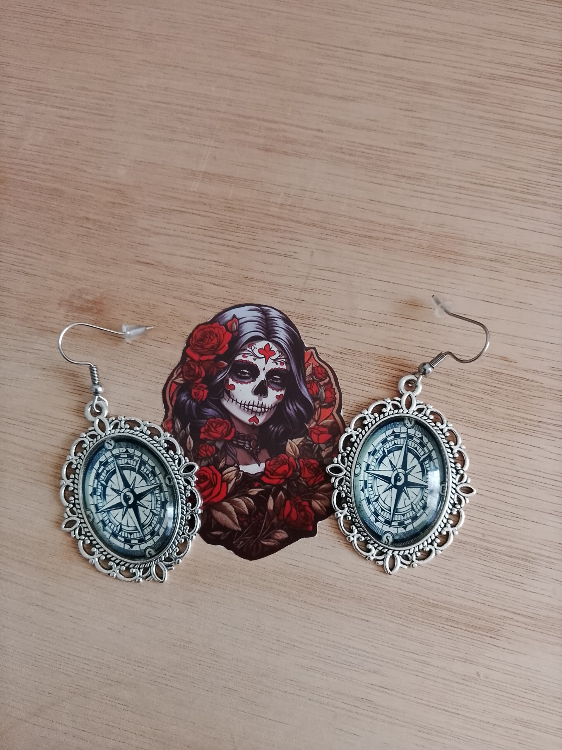 Boucles d'oreilles gothiques