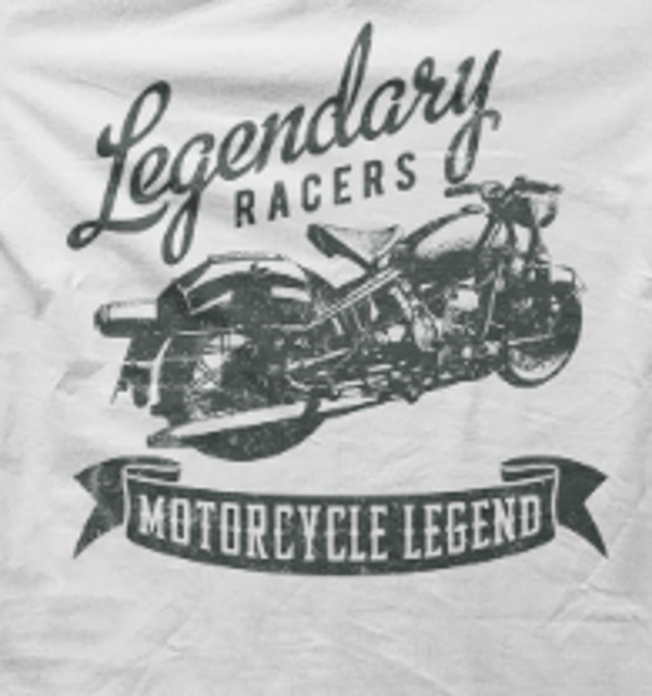 tee shirt beige old school bike