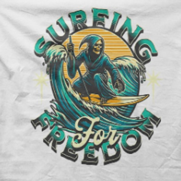 tee shirt surfeur death
