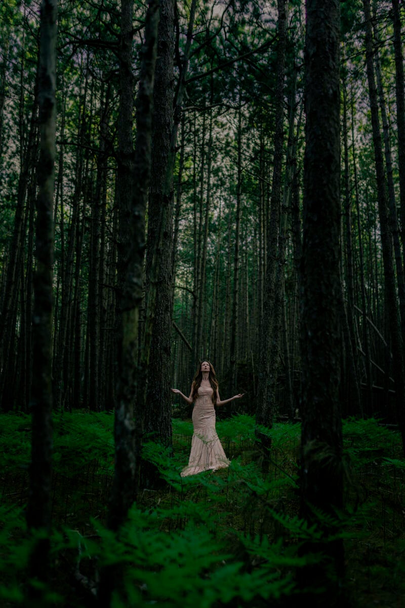 Nature fashion photography ideas