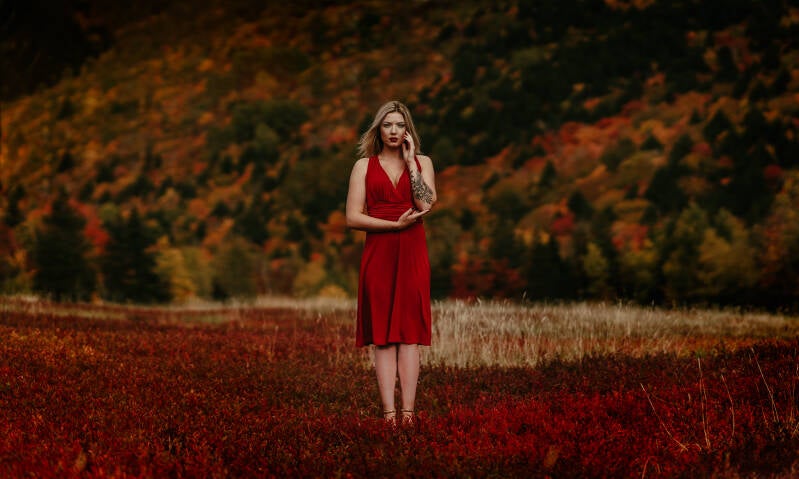 Fall fashion photography 