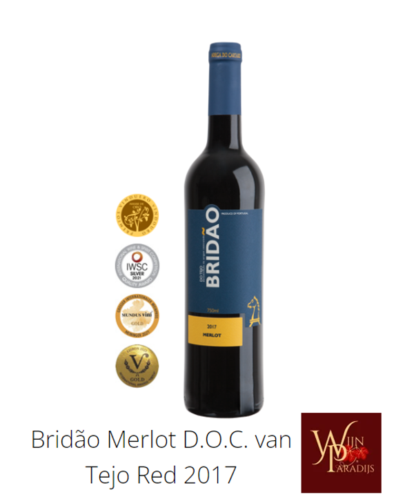 BRIDÃO MERLOT D.O.C. DE TEJO TINTO 2017