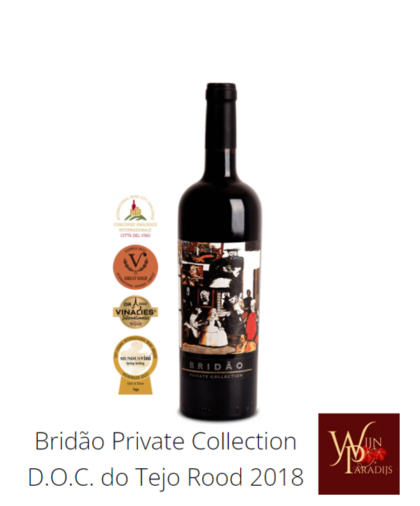 BRIDÃO PRIVATE COLLECTION D.O.C. DO TEJO TINTO 2019