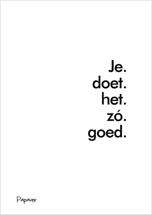 Zó goed